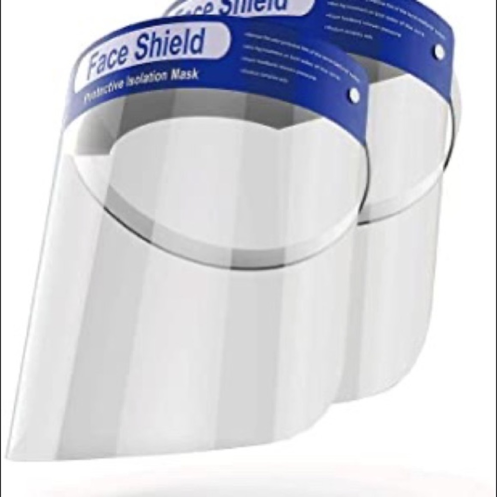 Face shields brand new